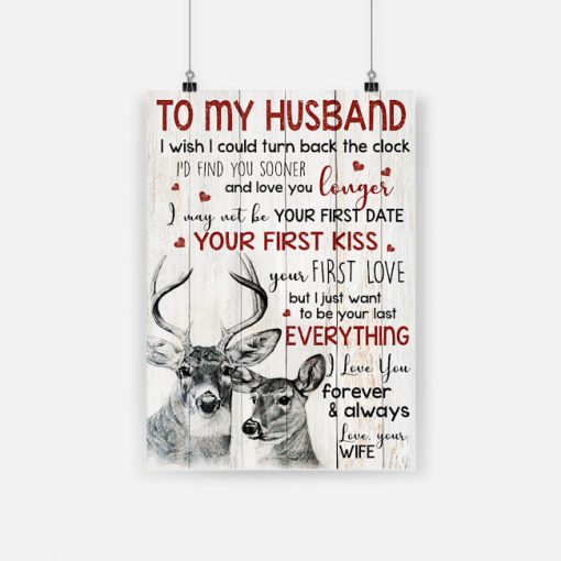 Deer couple to my husband meeting you was fate poster 1