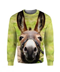 Donkey all over print sweatshirt