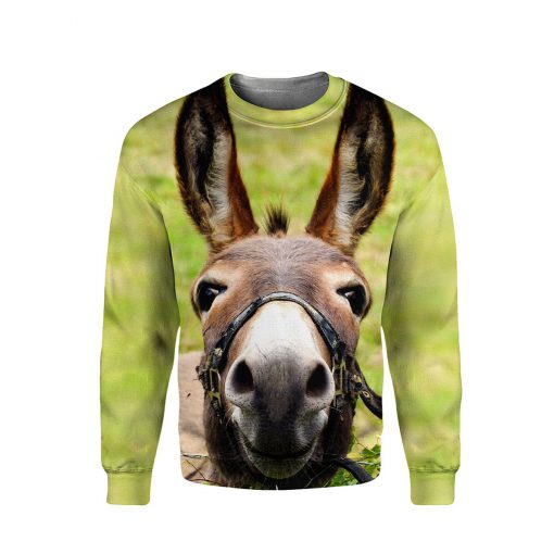 Donkey all over print sweatshirt
