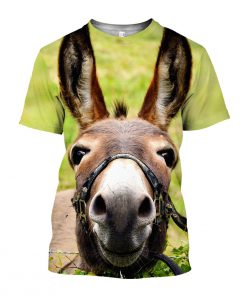 Donkey all over print tshirt