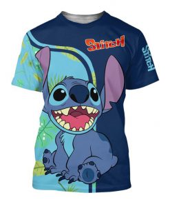 Lilo and stitch full over print tshirt