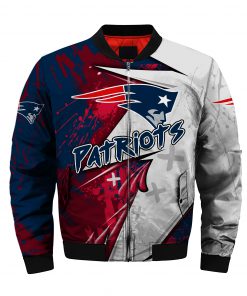 NFL new england patriots all over printed bomber