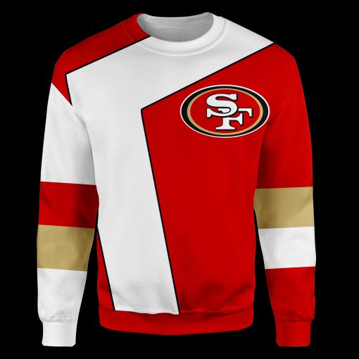 NFL san francisco 49ers full over print sweatshirt