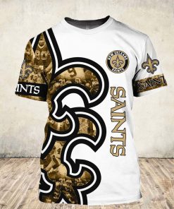 New orleans saints all over printed tshirt