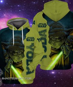 Star wars baby yoda full over print shirt