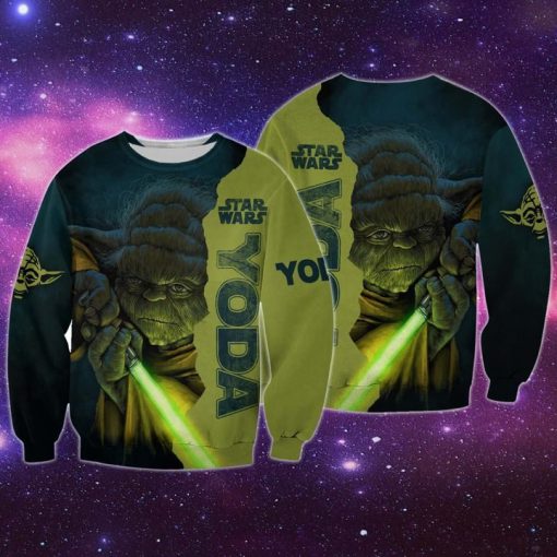 Star wars baby yoda full over print sweatshirt