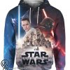 Star wars the rise of skywalker full printing shirt