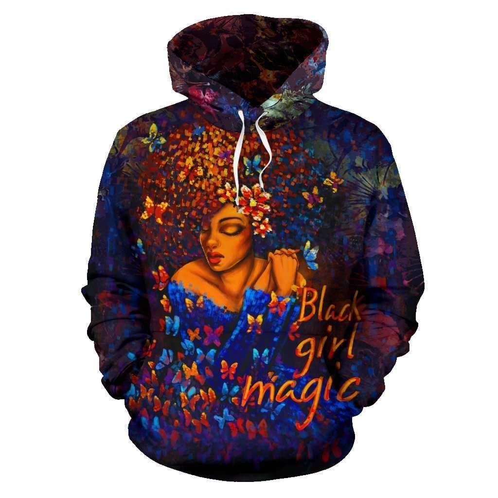 The beautiful girl butterfly full printing hoodie 1
