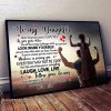 To my daughter follow your dreams and remember to be awesome love dad poster