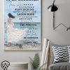 To my daughter i love you you are my sunshine love mom poster