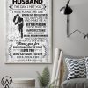 To my husband the day i met you i love you with my whole heart poster