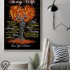 To my wife love made us forever and together love your husband poster