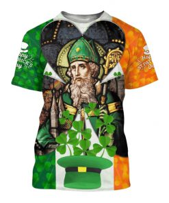 Feast of saint patrick saint patrick's day full printing tshirt