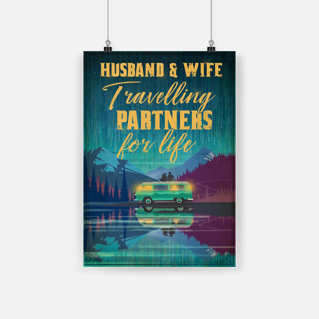 Husband and wife travel partners for life poster 1