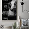 I am your friend dog brittany poster