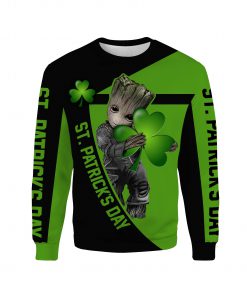 Irish saint patrick's day groot full printing sweatshirt