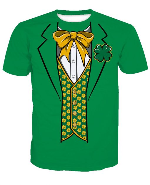 Irish saint patrick's day groot full printing tshirt
