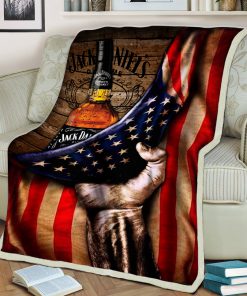 Jack daniel's american flag blanket 4