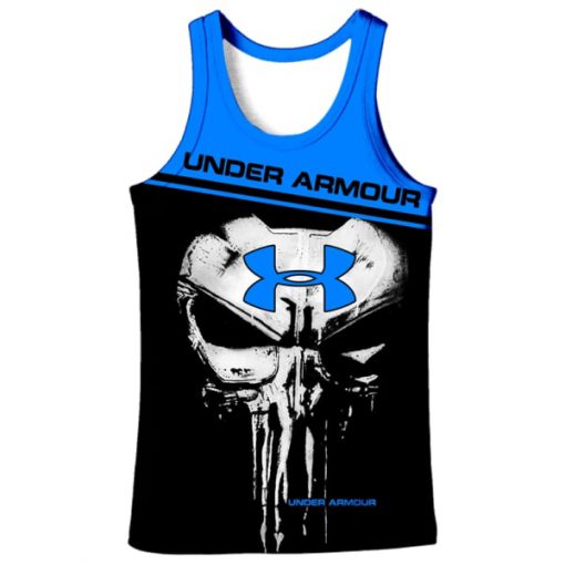 Punisher under armour full printing tank top