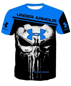 Punisher under armour full printing tshirt