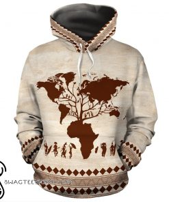 Root africa full printing shirt