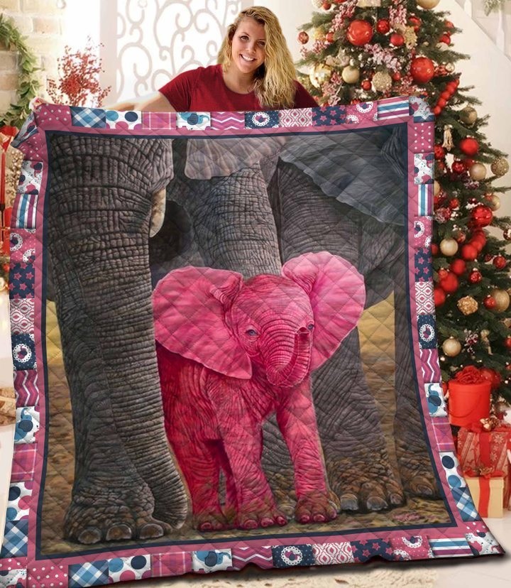 Save the elephant quilt 2