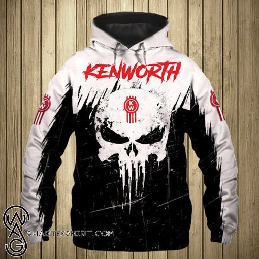 Skull kenworth trucks full printing shirt