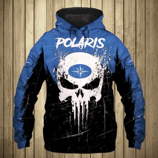 Skull polaris full printing hoodie 3