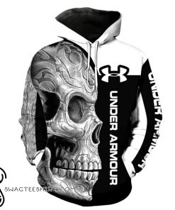 Skull under armour full printing shirt
