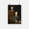 The office dwight schrute and mose schrute poster