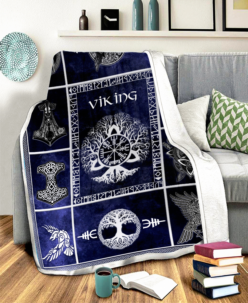 Viking God odin blanket 4