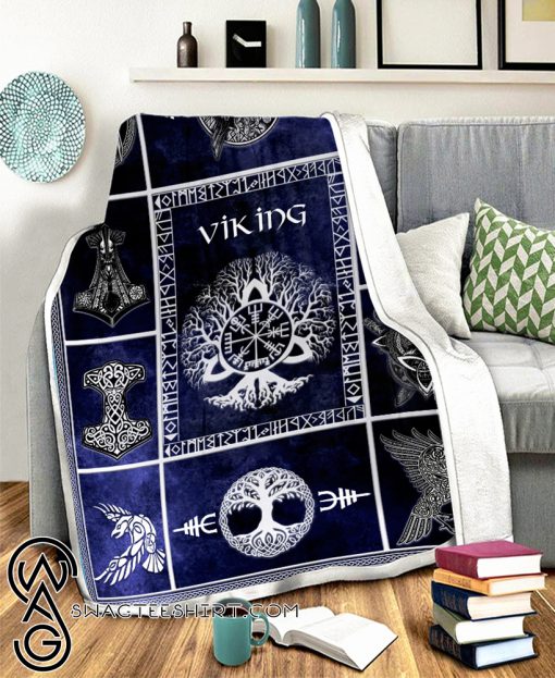 Viking God odin blanket