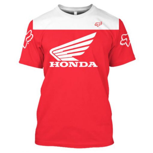 Custom honda logo full printing tshirt