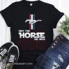 Horse star wars force may the horse be with you shirt