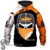 KTM ready to race skull all over print shirt