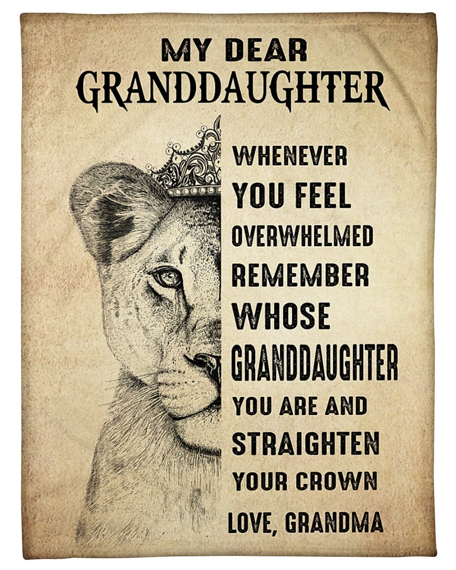 Lion king my dear daughter whenever you feel blanket 2