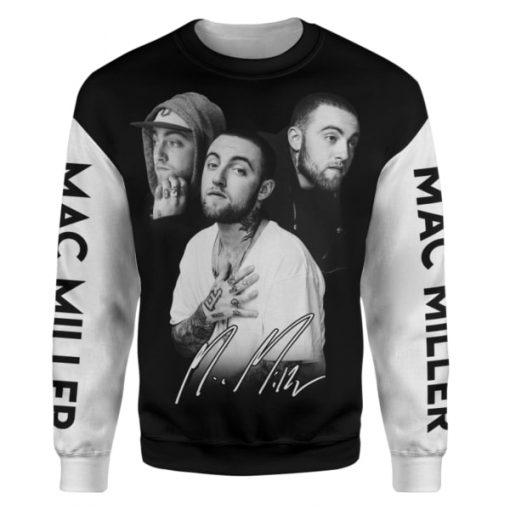 Mac miller full printing sweatshirt