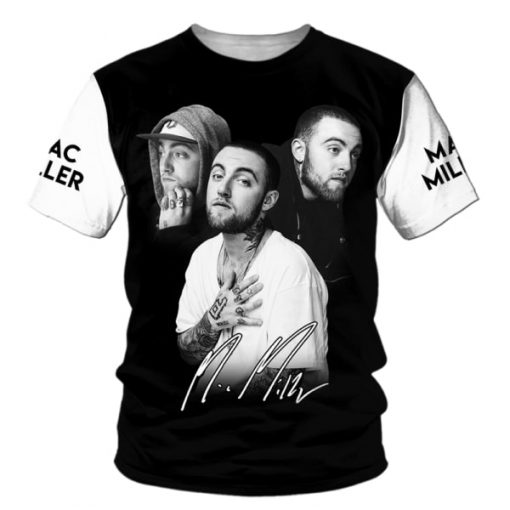 Mac miller full printing tshirt