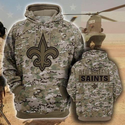 new orleans saints military hoodie
