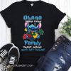 Ohana means family family means nobody gets left behind autism awareness shirt
