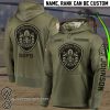 Personalized san diego police department full printing shirt