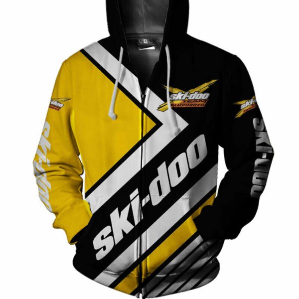 Ski-doo team pamporovo full printing hoodie 1