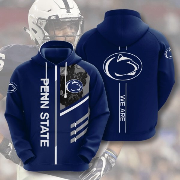 We are penn state nittany lions full printing hoodie