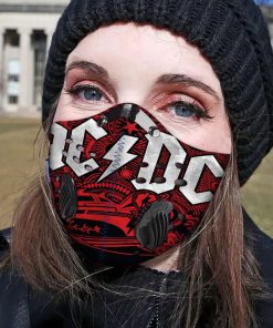 ACDC band filter activated carbon face mask 2