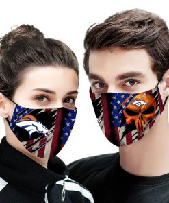 American flag denver broncos full printing face mask 2