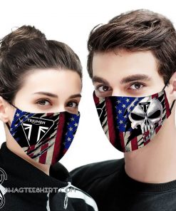 American flag triumph full printing face mask
