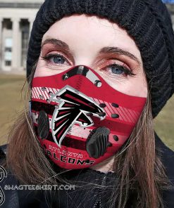 Atlanta falcons filter activated carbon face mask