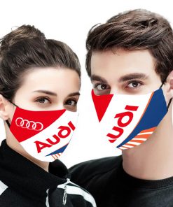 Audi logo car full printing face mask 2