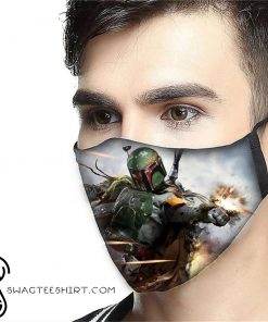 Boba fett anti-dust cotton face mask