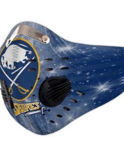Buffalo sabres filter activated carbon face mask 1